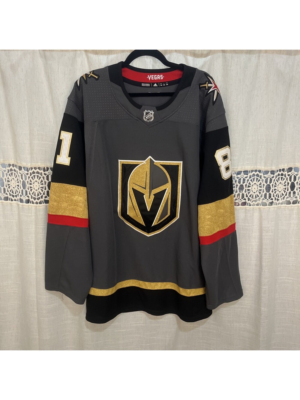 adidas Vegas Golden Knights Jonathan Marchessault #81 Jersey 54 Black
